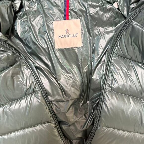 Moncler Green Archivio Landre Down Jacket - Picture 11 of 12